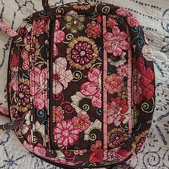 Vera Bradley Mod Floral Shoulder Hand Bag Purse - Picture 3 of 10